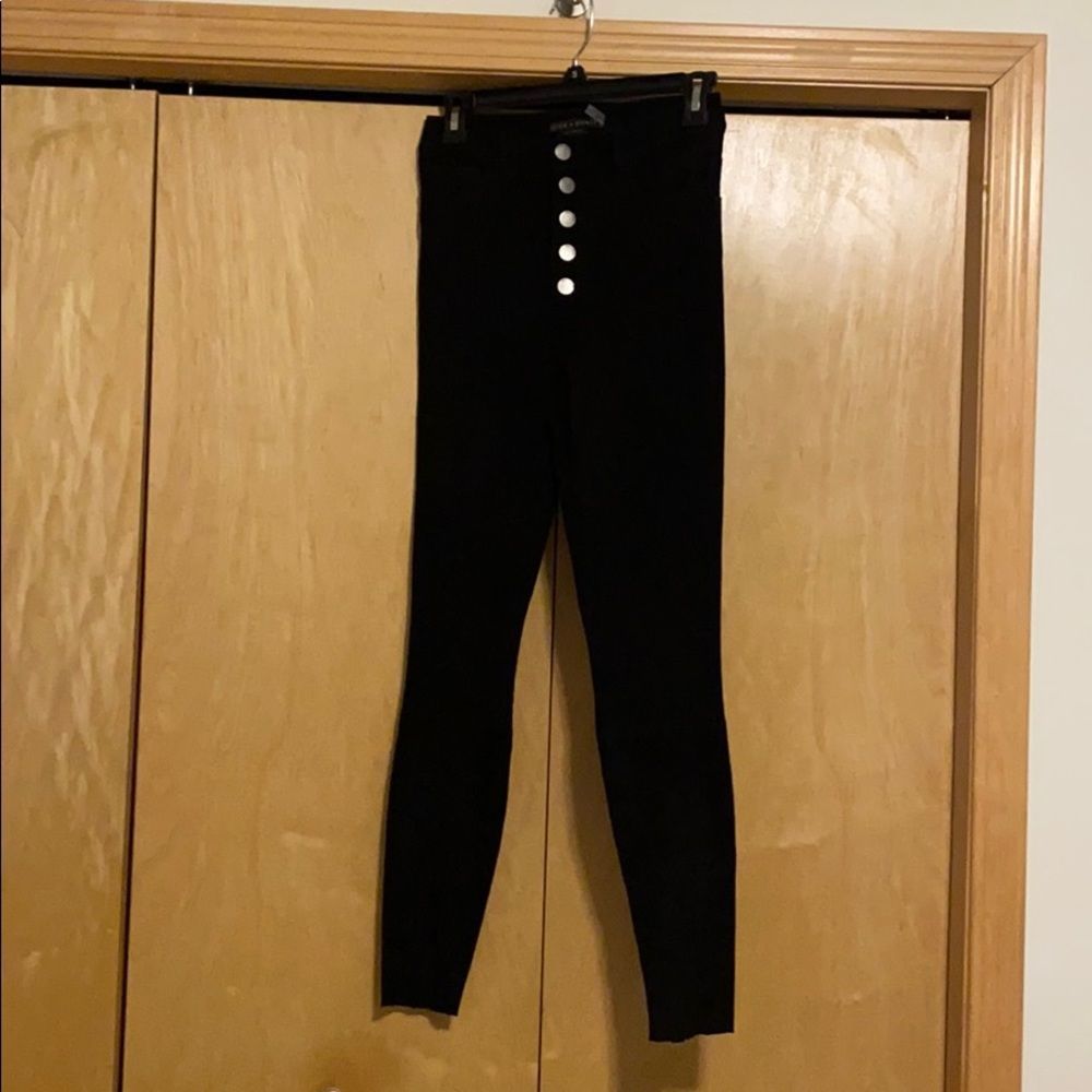 MIKAH HIGH RISE SUEDE PANT - Picture 4 of 15